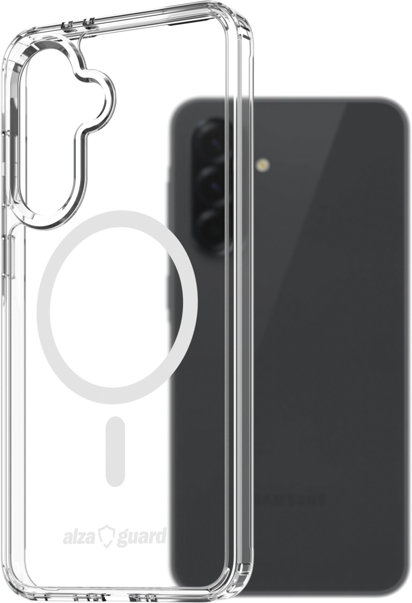 AlzaGuard Crystal Clear TPU Case Compatible with Magsafe pro Samsung Galaxy A36 5G