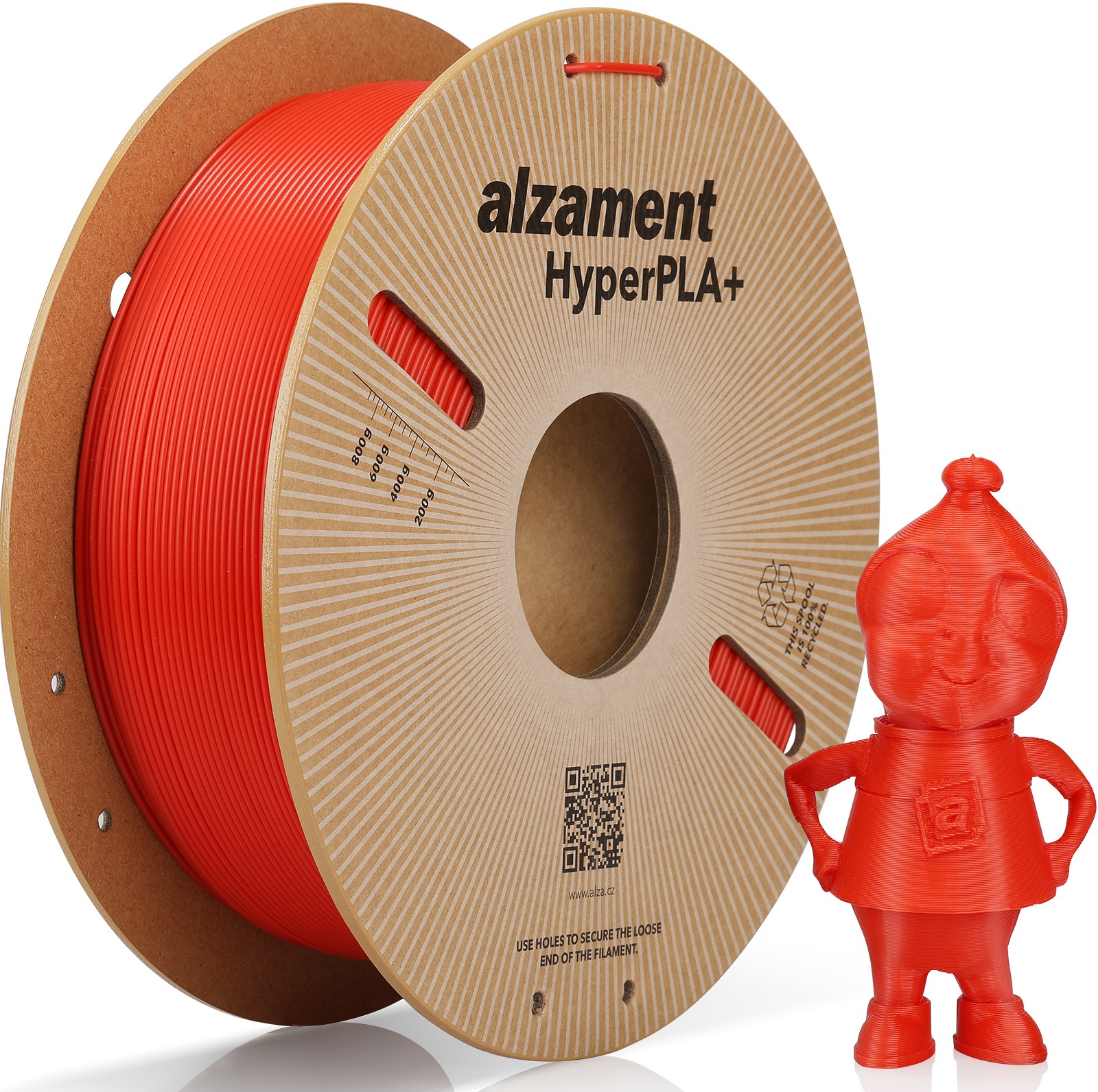 Alzament Hyper PLA+ 1kg Red