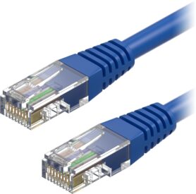 AlzaPower Patch CAT5E UTP 5m modrý