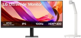 34" LG 34U511A-B + LG Swing Stand
