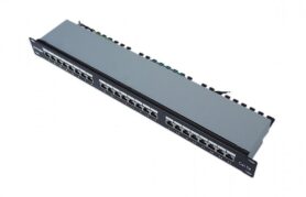 CTnet Patch panel 24 port FTP cat.6A, 1U