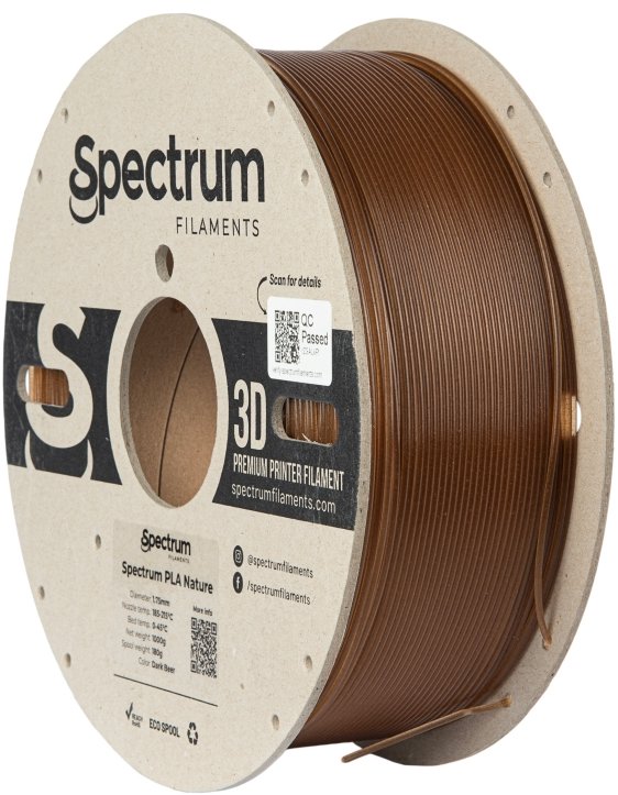 Filament Spectrum PLA Naturalure Dark Beer 1kg