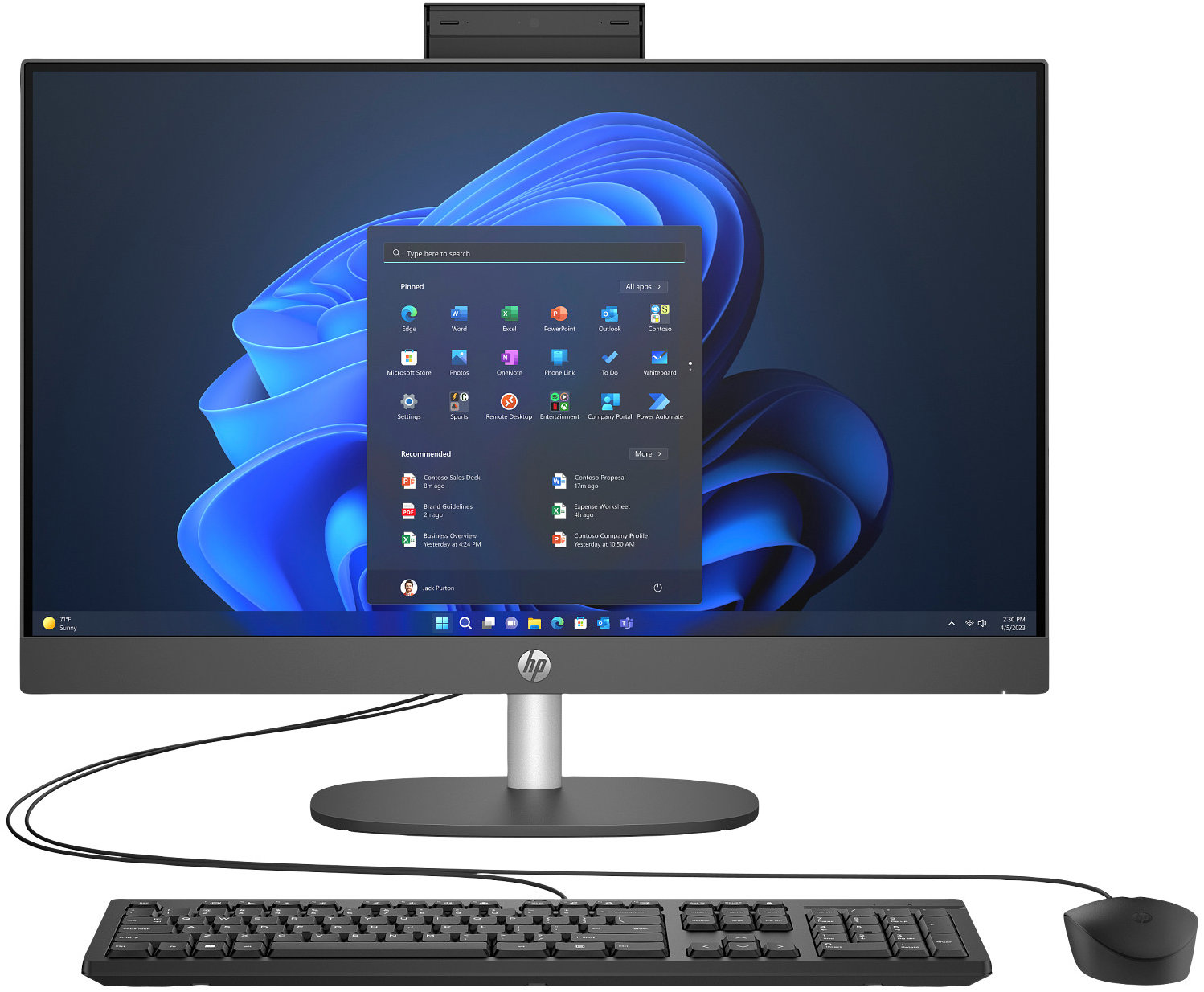 HP ProOne 240 G10 Gray