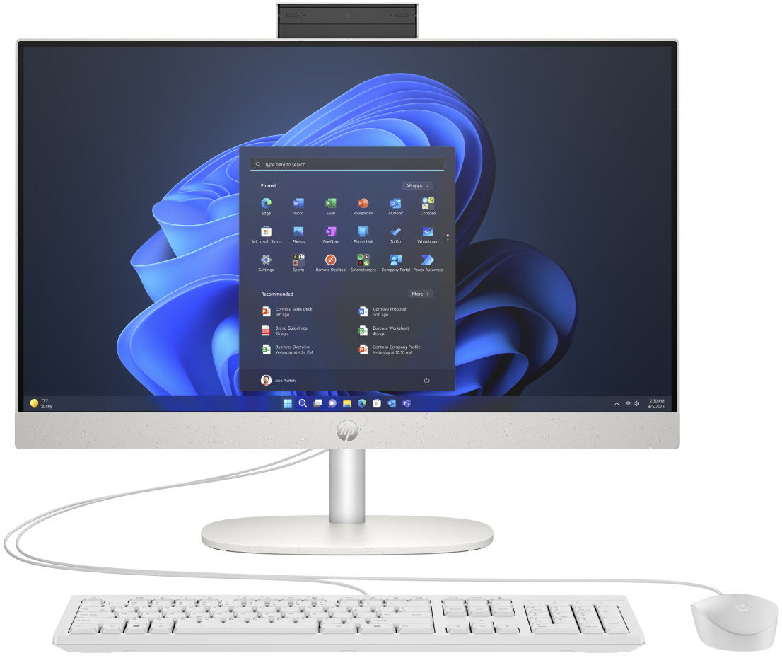 HP ProOne 245 G10 White