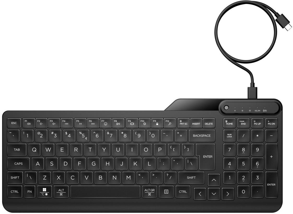 HP 400 Backlit USB - CZ/SK