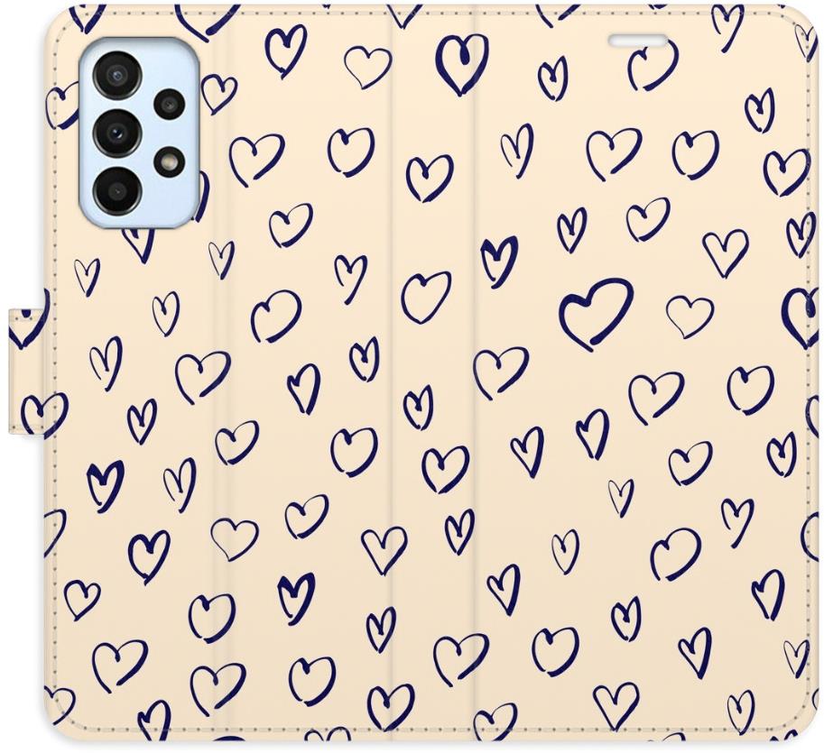 iSaprio Flip pouzdro Heart Light 02 pro Samsung Galaxy A23 / A23 5G