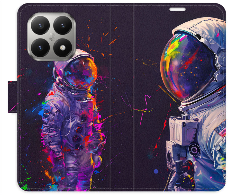 iSaprio Flip pouzdro Neon Astronaut 02 pro Xiaomi 15T