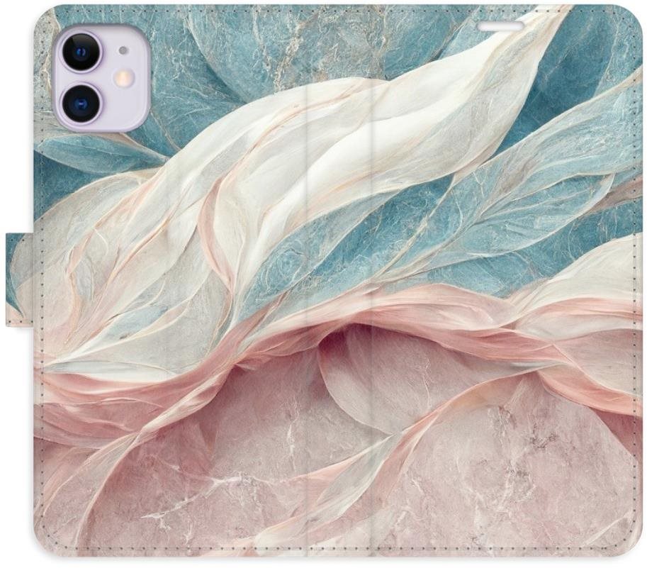 iSaprio flip pouzdro Old Leaves 03 pro iPhone 11