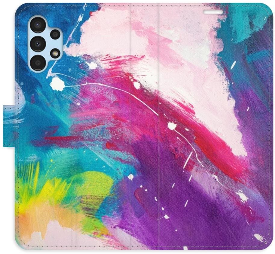 iSaprio flip pouzdro Abstract Paint 05 pro Samsung Galaxy A13 / A13 5G
