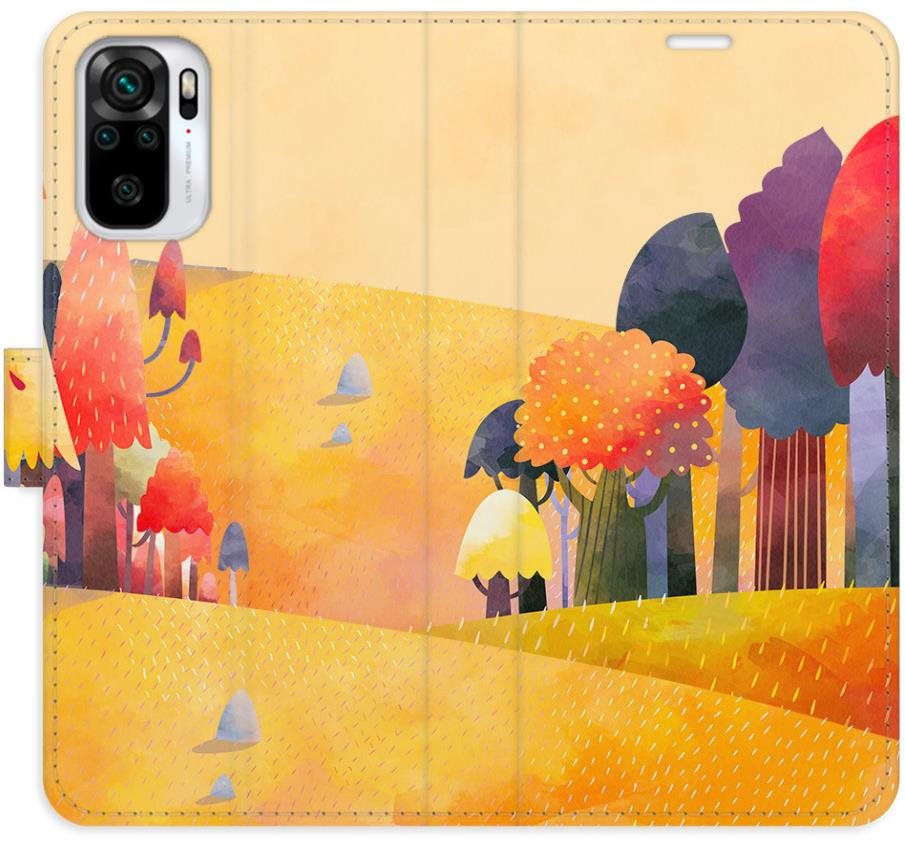 iSaprio flip pouzdro Autumn Forest pro Xiaomi Redmi Note 10 / Note 10S