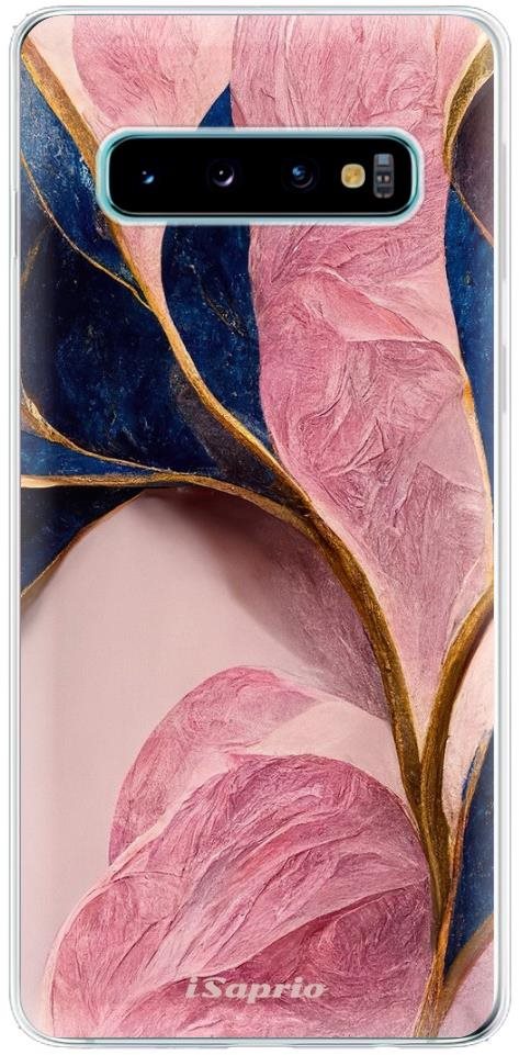 iSaprio Pink Blue Leaves pro Samsung Galaxy S10
