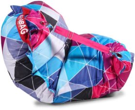 BeanBag Designový sedací vak 189×140 Triangle 2 s popruhy