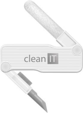 CLEAN IT Čisticí sada pro sluchátka, bílá