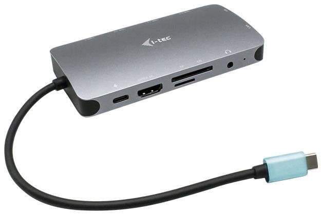 i-tec USB-C Metal Nano Dock HDMI/VGA with LAN, Power Delivery 100W