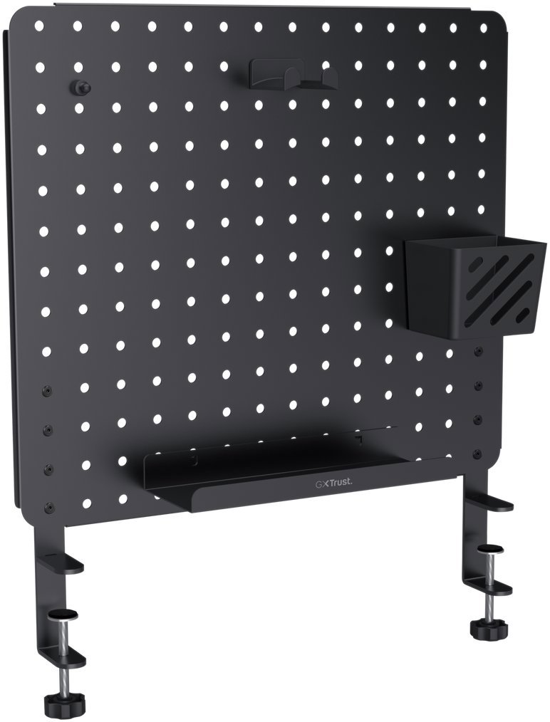 Trust GXT 724 VESTO Metal Pegboard Desk Organiser