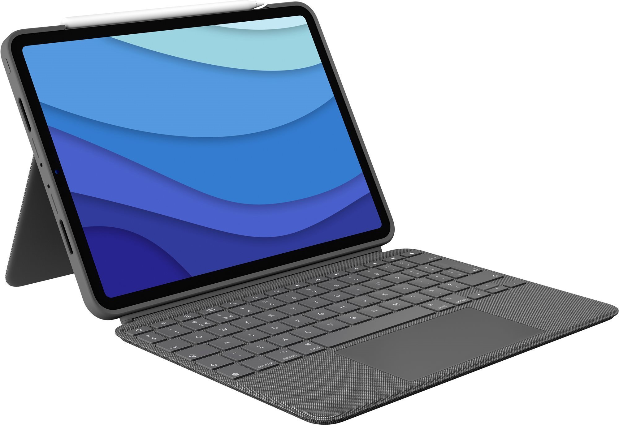 Logitech Combo Touch pro iPad Pro 11" (1., 2., 3. a 4. Gen, M4/M5), šedá - US INTL
