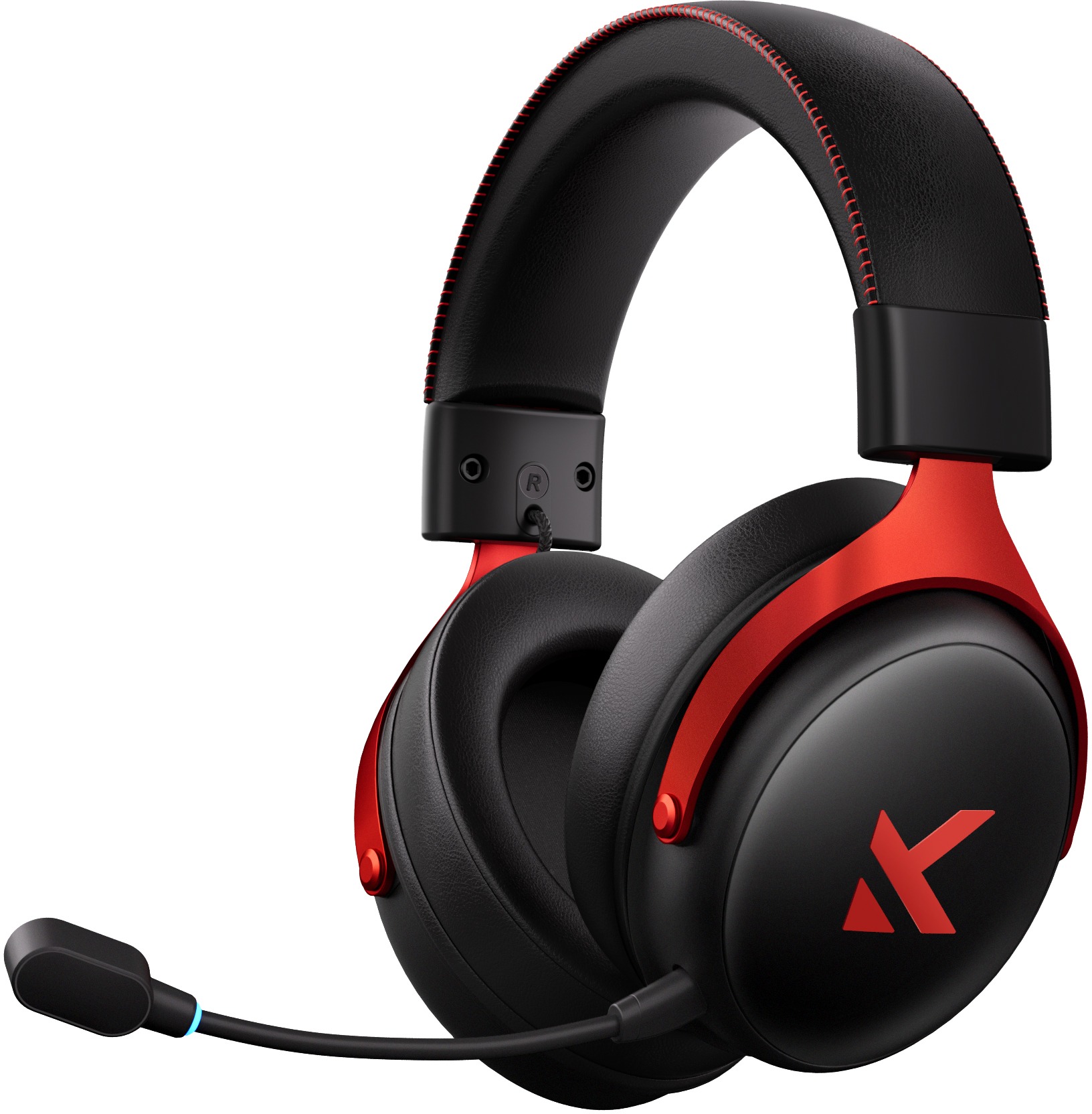 MCHOSE V9 Pro Wireless Gaming Headset - Black Red