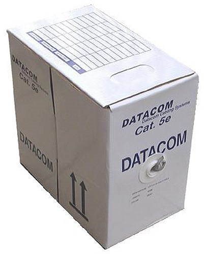Datacom drát, CAT5E, FTP, LSOH, 305m/box