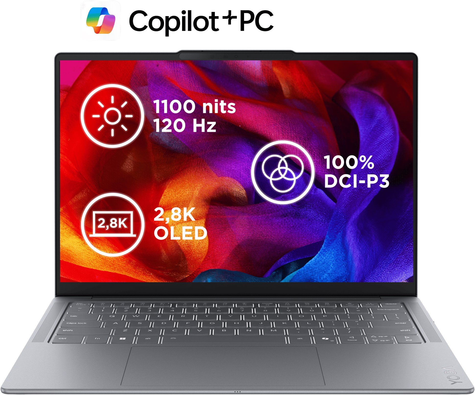 Lenovo Yoga Slim 7 14IPH11 Luna Grey celokovový (bez adaptéru)