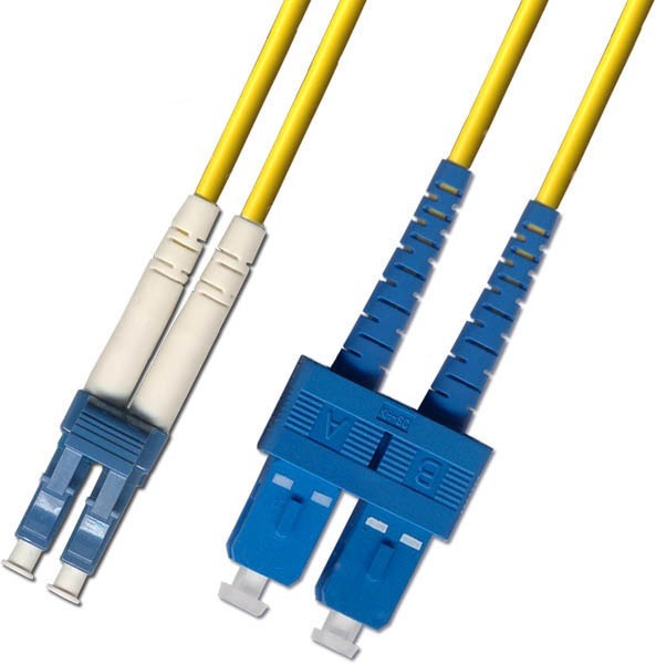 OPTIX LC-SC Optický patch cord 09/125 5m G.657A