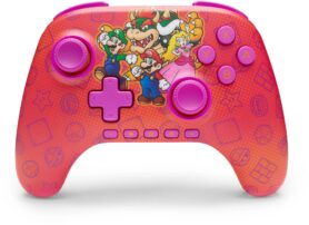 PowerA Advantage Wireless Controller for Nintendo Switch 2 - Super Mario and Friends