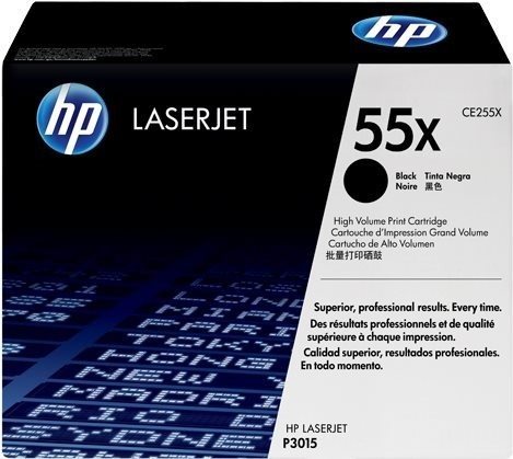 HP CE255X č. 55X černý originální
