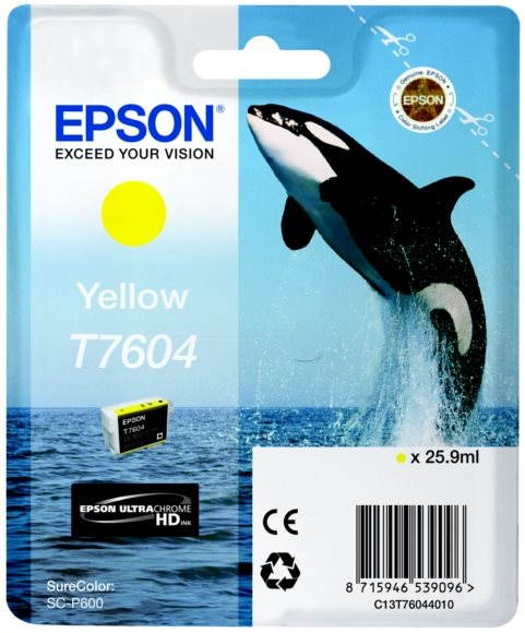 Epson T7604 žlutá