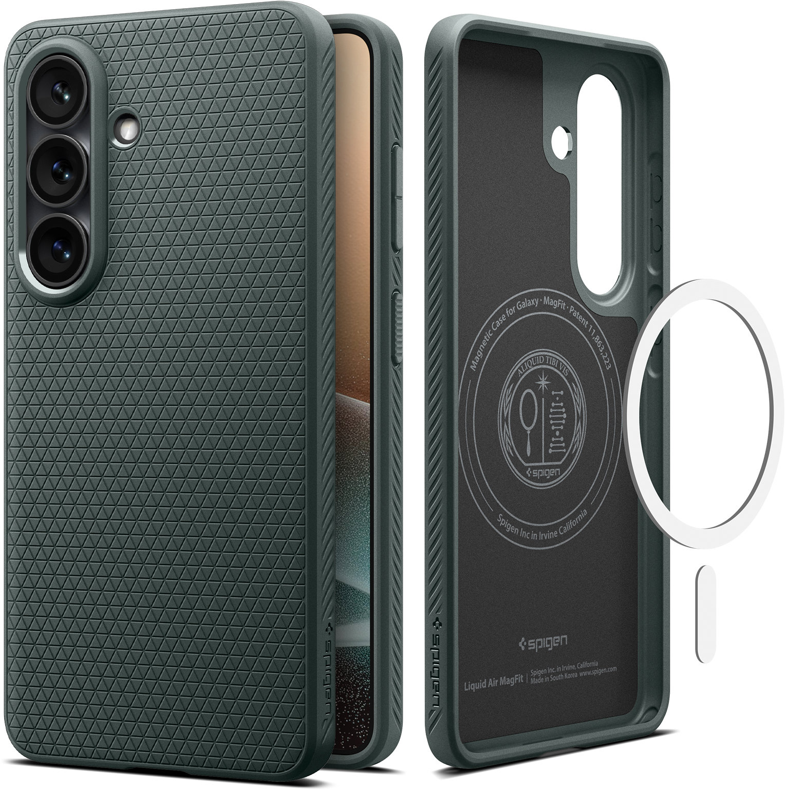 Spigen Liquid Air MagSafe Abyss Green Samsung Galaxy S26+