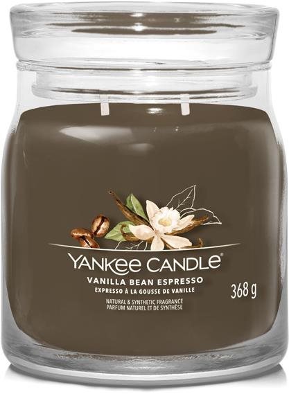 YANKEE CANDLE Signature 2 knoty Vanilla Bean Espresso 368 g