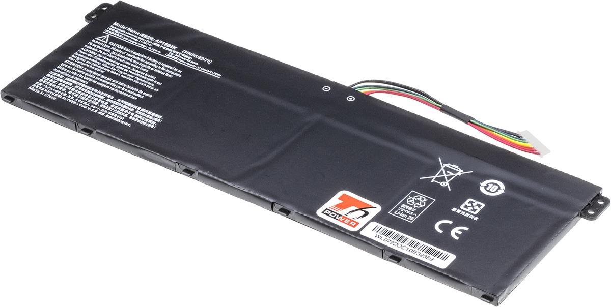 T6 Power pro Acer Extensa 15 EX215-22, Li-Ion, 11,25 V, 3830 mAh (43 Wh), černá