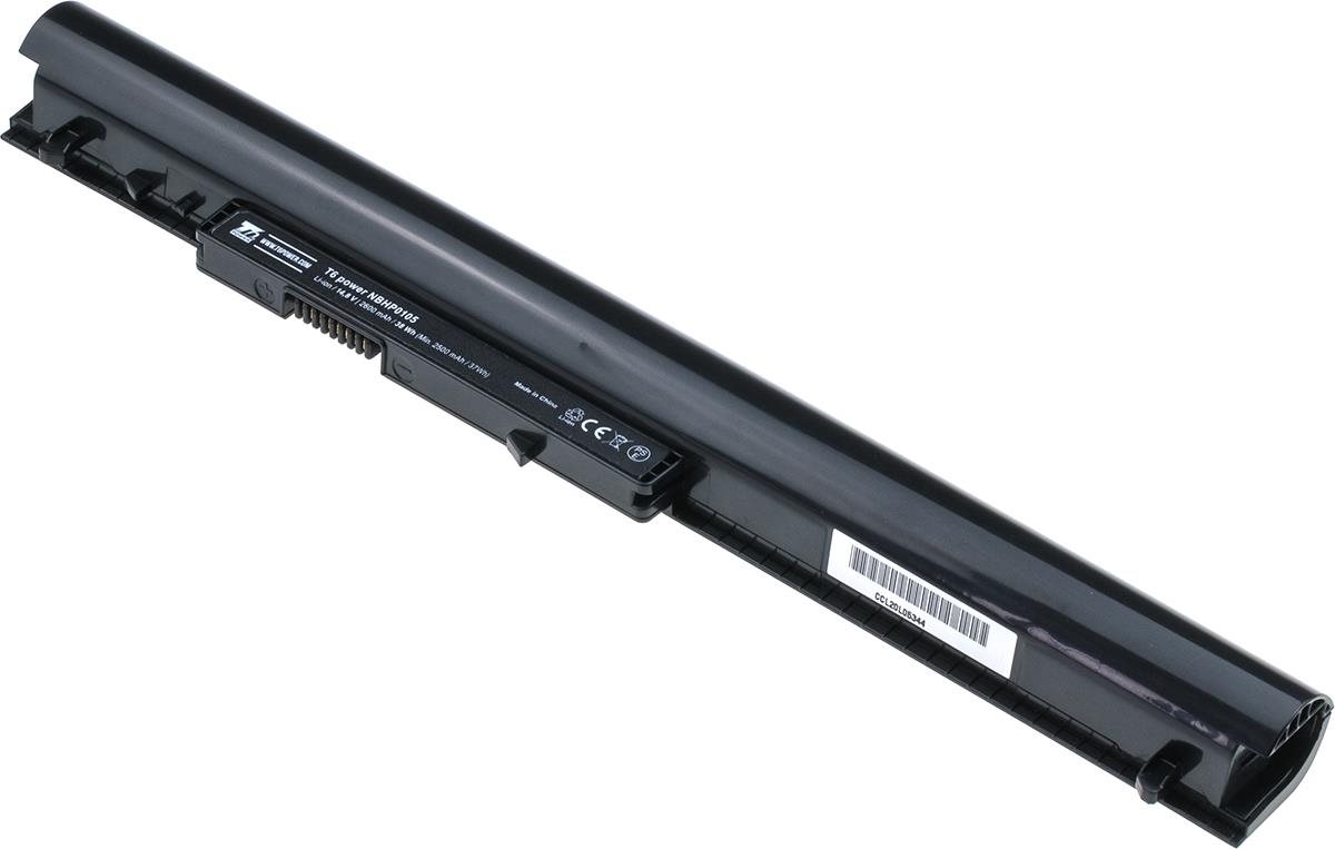 T6 Power pro notebook Hewlett Packard 746641-001, Li-Ion, 14,8 V, 2600 mAh (38 Wh), černá