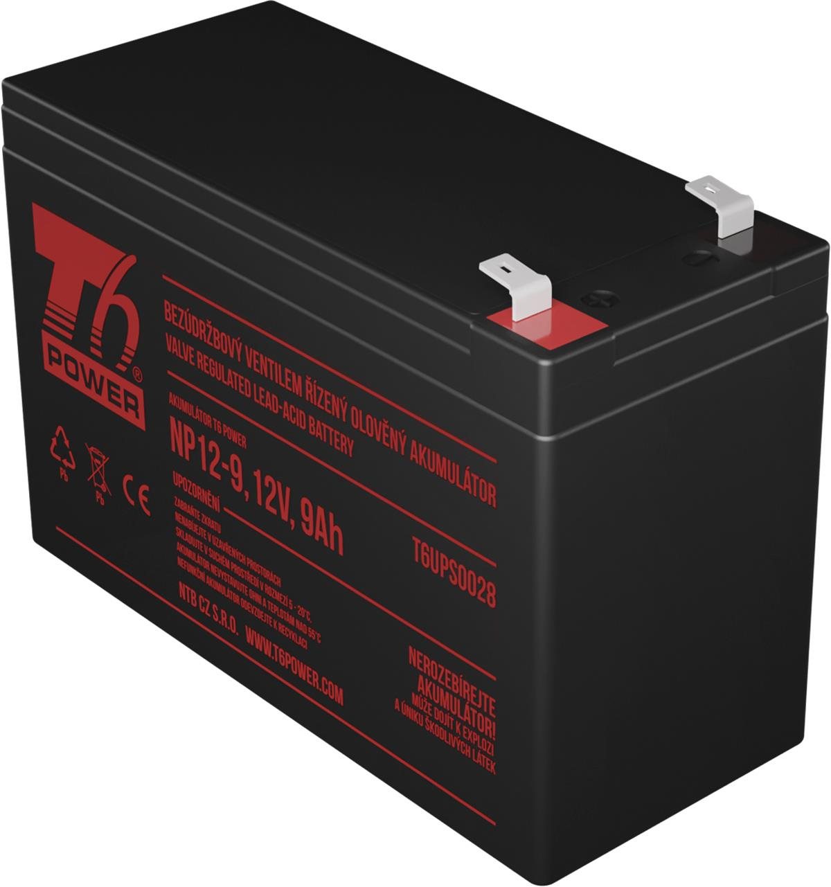Sada baterií T6 Power pro APC Back-UPS 650, VRLA, 12 V