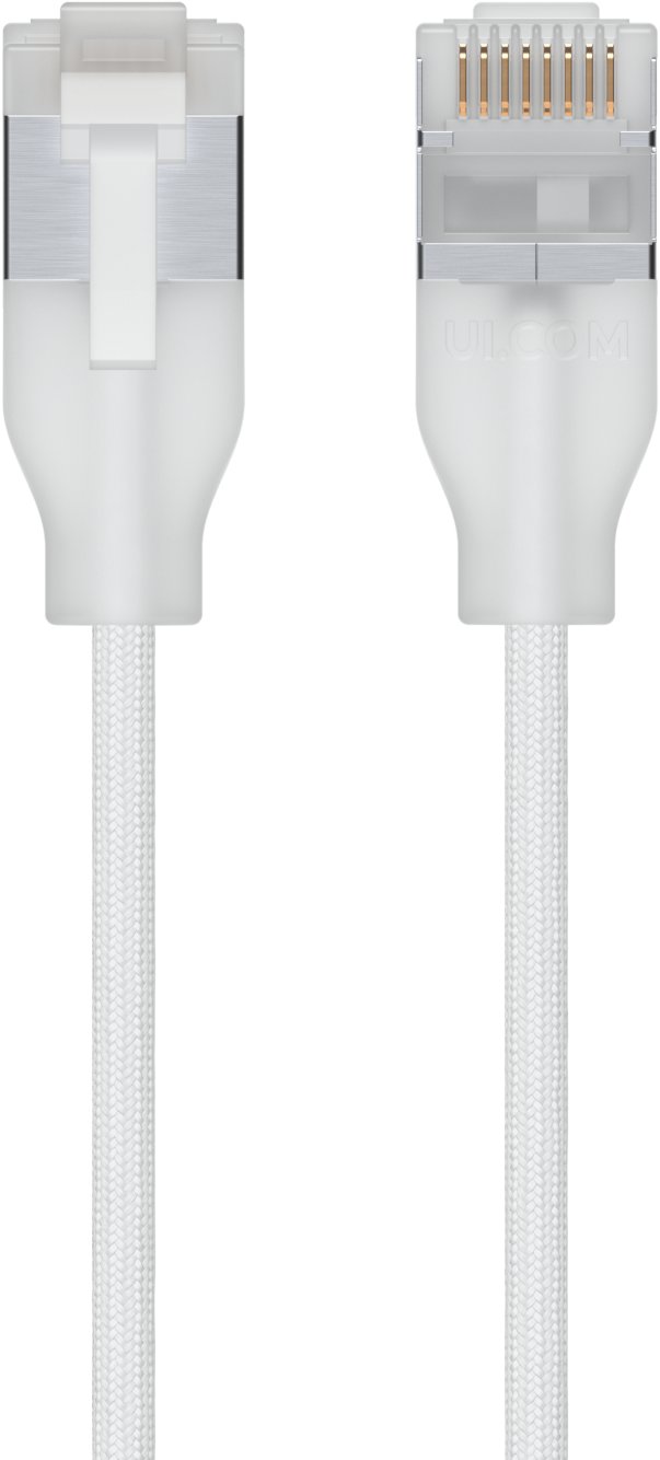 Ubiquiti Unifi Etherlighting Patch Cable Cat6A, 10 GbE, 5 m, bílý
