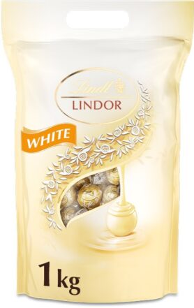 LINDT Lindor Pralinky Bílá Čokoláda 1000 g