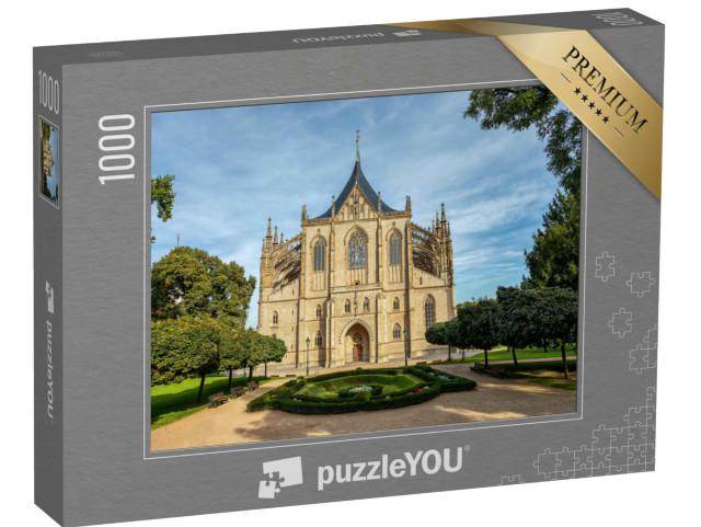 puzzle 1000 dílků „Chrám svaté Barbory, Kutná Hora, Česká republika“