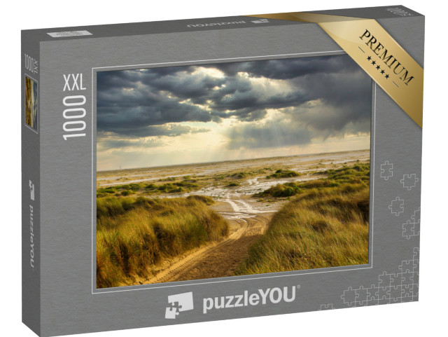 puzzle 1000 dílků XXL „Duny na pláži v Amrumu, Německo“