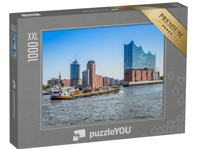 puzzle 1000 dílků XXL „Elfi, Elbphilharmonie v Hamburku, Německo“