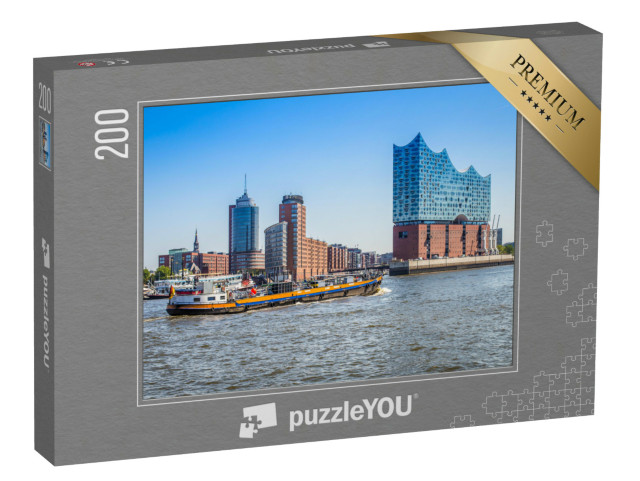 puzzle 200 dílků „Elfi, Elbphilharmonie v Hamburku, Německo“
