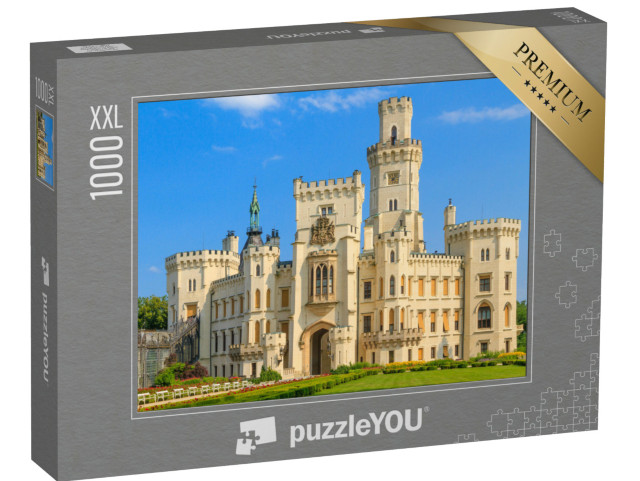puzzle 1000 dílků XXL „Hluboká nad Vltavou, Česká republika“