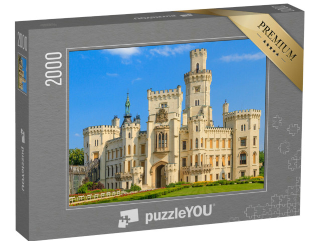 puzzle 2000 dílků „Hluboká nad Vltavou, Česká republika“