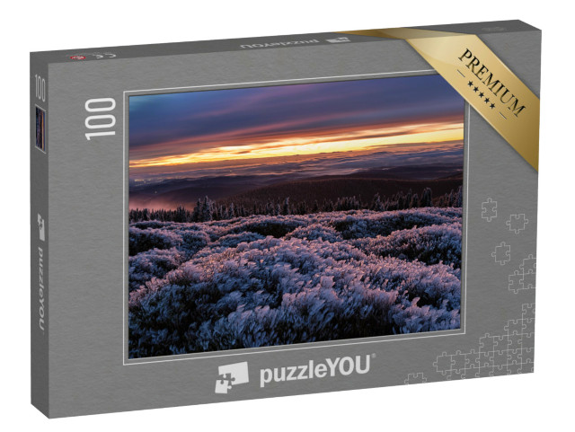 puzzle 100 dílků „Jeseníky, Česká republika“