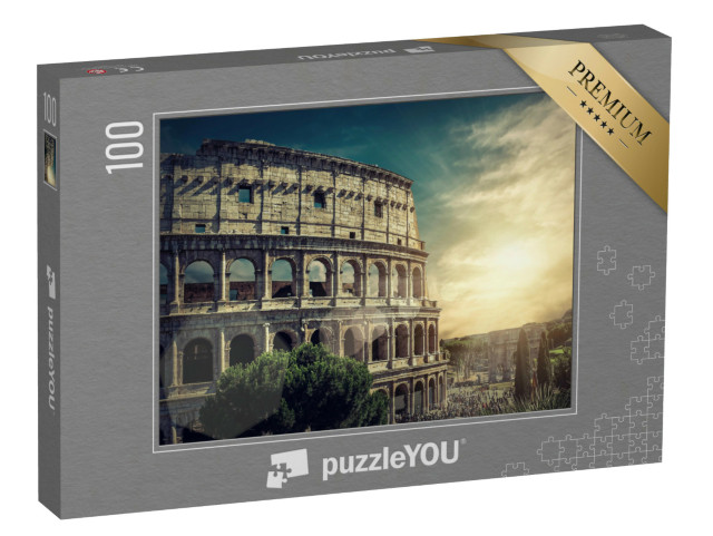 puzzle 100 dílků „Koloseum, Řím“