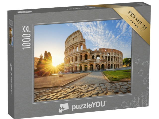 puzzle 1000 dílků XXL „Koloseum v ranním slunci, Řím, Itálie“