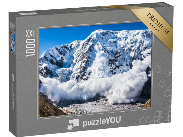 puzzle 1000 dílků XXL „Lavina na Kavkaze“