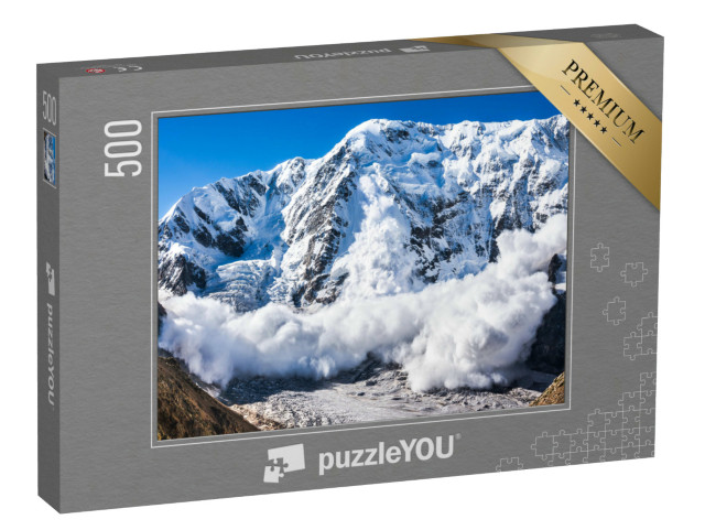 puzzle 500 dílků „Lavina na Kavkaze“