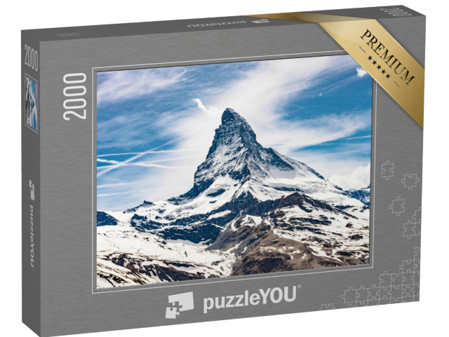 puzzle 2000 dílků „Matterhorn, Švýcarské Alpy, Švýcarsko“