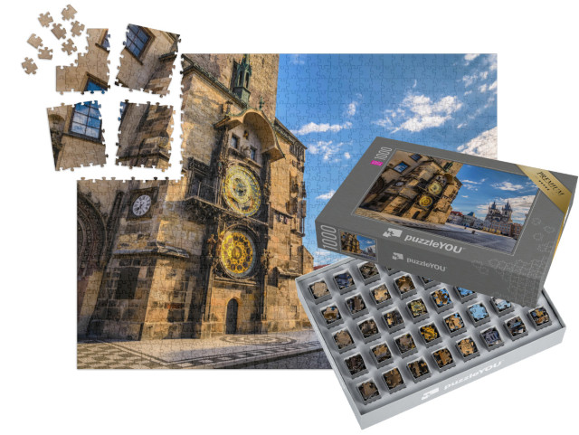 SMART SORTED® | Puzzle 1000 dílků „Staroměstský orloj, Praha, Česká republika“