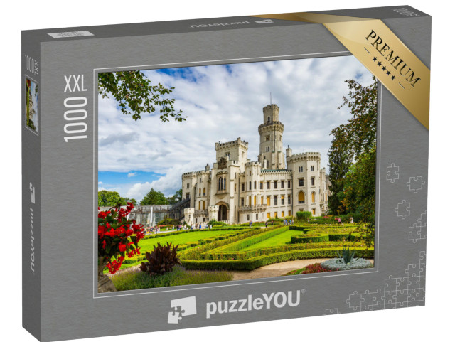 puzzle 1000 dílků XXL „Zámek Hluboká nad Vltavou, Česká republika“