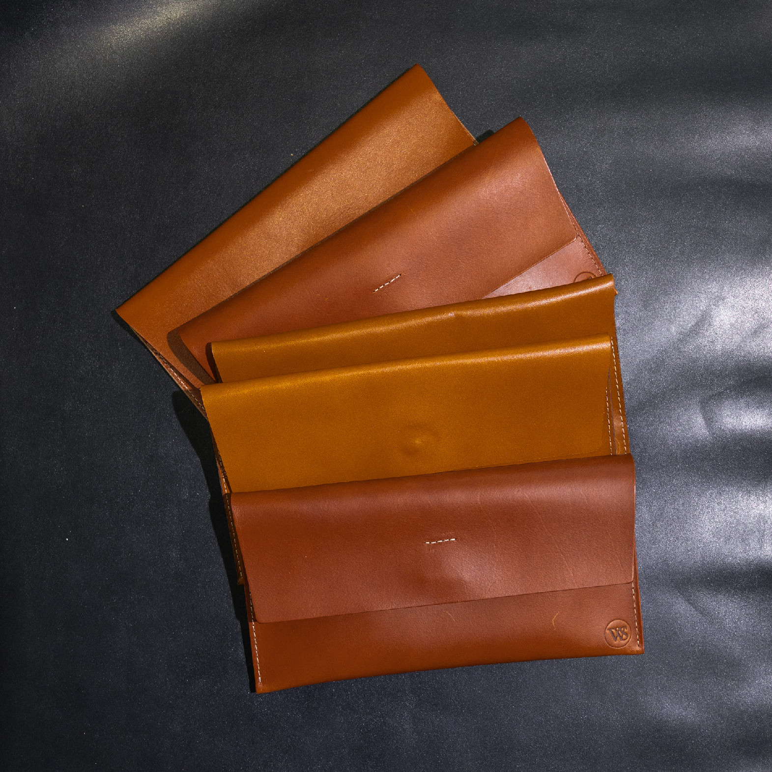 Dwojkové Psaníčko Hranaté - Caramel