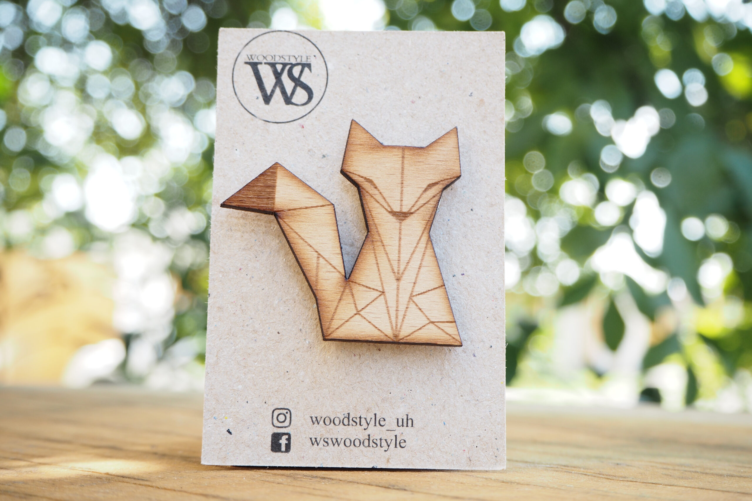 Wood Style Brož Fox